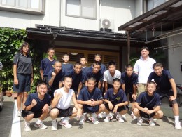 津幡中学校 バスケットボール部様2015年8月